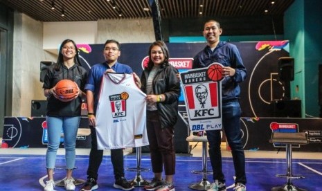 Konferensi pers Main Basket bareng KFC.