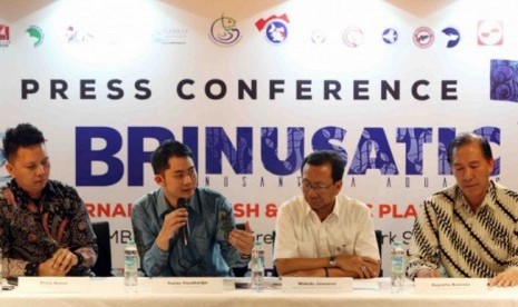 Konferensi pers SML-BRI Nusatic 2016.