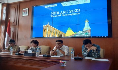  Konferensi pers terkait rangkaian kegiatan Nitilaku 2023 dalam rangka Dies Natalis ke-74. 