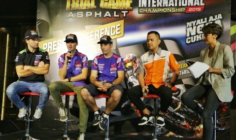 Konferensi pers Trial Game Asphalt International Championship 2019.