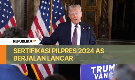 Kongres AS mensertifikasi kemenangan Donald Trump.