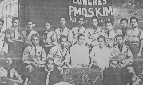 Kongres pembentukan Kepanduan Indonesia Muslim (KIM) yang dilaksanakan perkumpulan PMDS pada Juli 1931. 