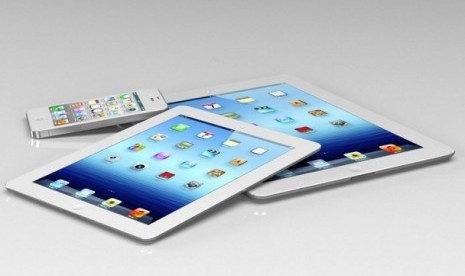 Konsep desain iPad mini berukuran 7,85 inchi