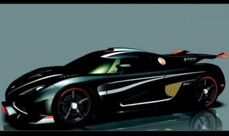 Konsep desain Koenigsegg One:1 