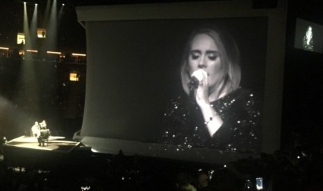 Konser Adele untuk Brangelina