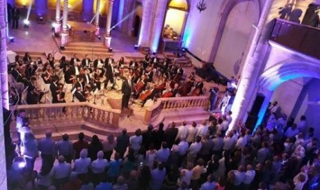 Konser di Aleppo.