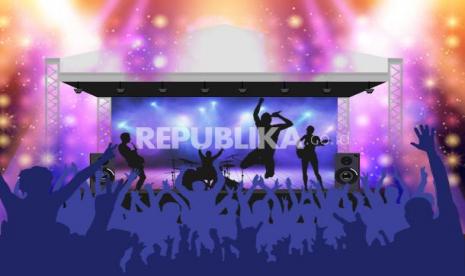 Konser musik (ilustrasi). Asosiasi Promotor Musik Indonesia (APMI) mengajak khalayak untuk mencermati tidak hanya para penampil dalam sebuah festival atau acara musik, tapi, juga promotor.