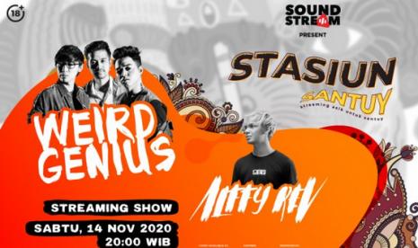 Konser virtual daring Stasiun Santuy akan dihelat pada November 2020.