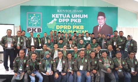 Konsolidasi DPRD PKB se-Kalimantan, Rabu (22/3).