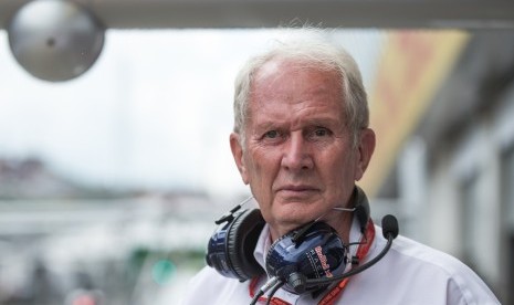 Konsultan yang juga salah satu bos tim Red Bull Racing, Dr Helmut Marko.