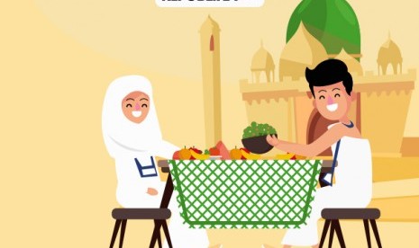 Menu akanan jamaah haji Indonesia (Ilustrasi).