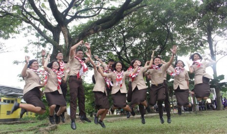 Kontingen Gerakan Pramuka di ajang Jamboer ke-13 Malaysia