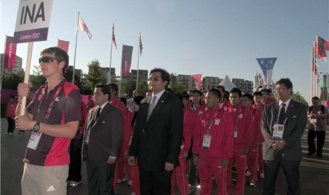 Kontingen Indonesia di Olimpiade 2012 London. 