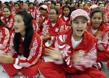 Kontingen Indonesia SEA Games 2011.