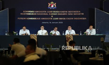 Konvensi Anggota Luar Biasa (ALB) Kadin Indonesia diselenggarakan pada Kamis (16/1/2025) di Pullman, Central Park, Jakarta Barat. 