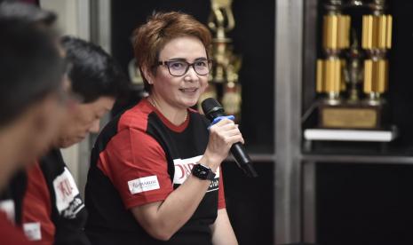 Koordinator Atlet Putri Tim Pencari Bakat Yuni Kartika