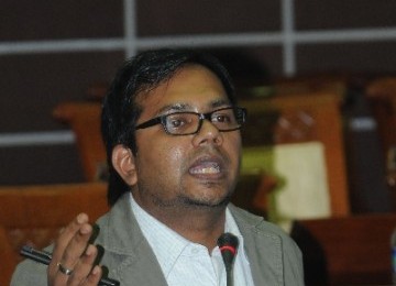 koordinator kontras Haris Azhar.