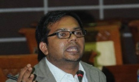 Koordinator Kontras Haris Azhar.