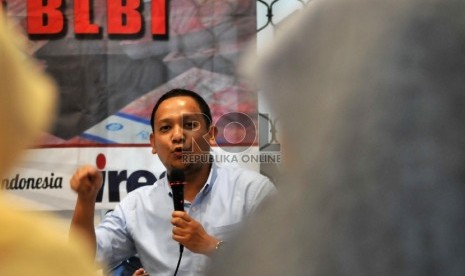 Koordinator Pusat Advokasi dan Studi (PAS) Indonesia Taufik Riyadi beraudiensi pada diskusi publik bertajuk 