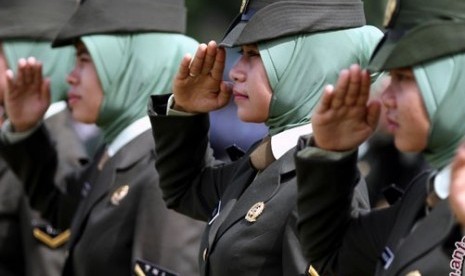 Korps Wanita Angkatan Darat (Kowad).