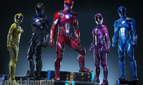 Kostum baru Power Rangers