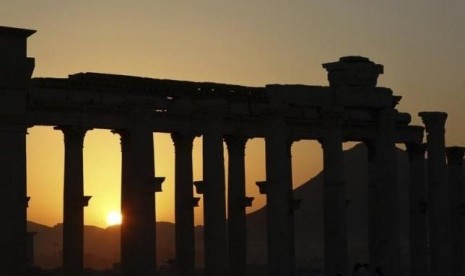 Kota kuno Palmyra terancam dihancurkan ISIS.