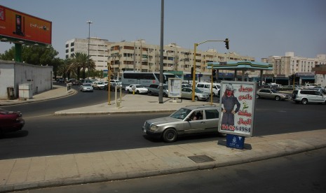 Kota Madinah di Arab Saudi.