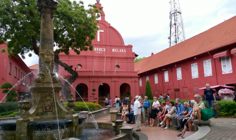 Kota Melaka menjadi salah satu destinasi wisata paling favorit di Malaysia.