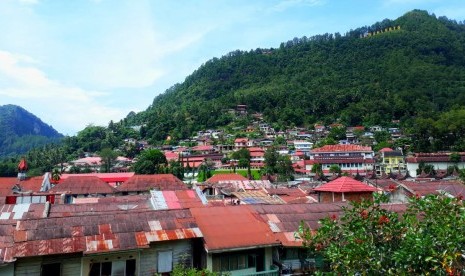 Kota Sawahlunto yang sudah ditetapkan sebagai warisan budaya dunia oleh UNESCO.