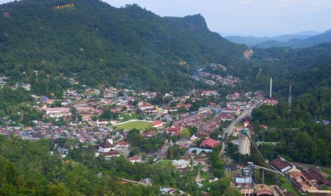 Kota Sawahlunto yang sudah ditetapkan sebagai warisan budaya dunia oleh UNESCO.