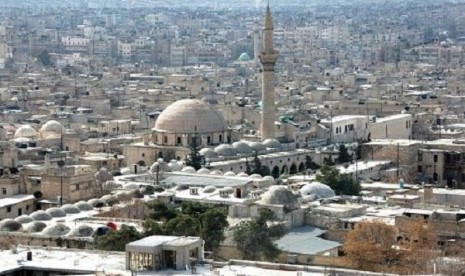 Pasukan Mongol menghancurkan kota-kota pusat peradaban Islam. Kota tua Aleppo di Suriah