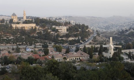 Kota tua Yerusalem, Israel.