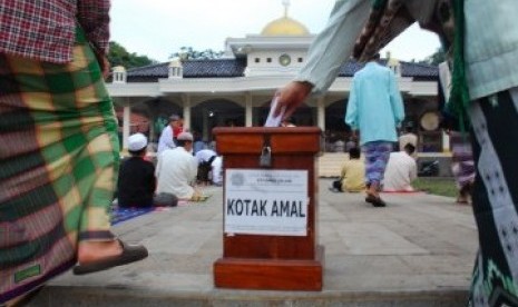 Kotak amal (ilustrasi)