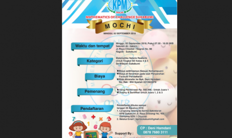 KPM menggelar MOCHI 2018.