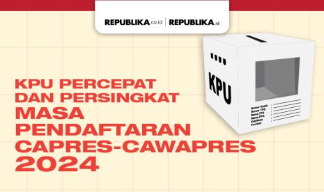 KPU Percepat dan Persingkat Masa Pendaftaran Capres-Cawapres 2024