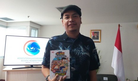 Kreator karakter komik Si Juki, Faza Meonk. Si Juki akan berkolaborasi dengan Spongebob Squarepants.