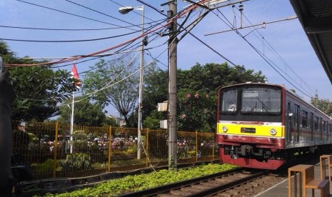 KRL jurusan Manggarai-Cikarang.