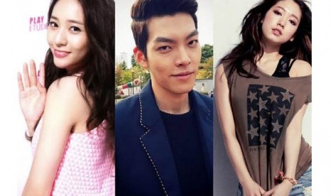 Krystal, Kim Woo Bin, dan Park Shin Hye