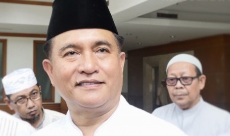 Kuasa hukum pasangan Capres Jokowi-Ma'ruf Amin, Yusril Ihza Mahendra 