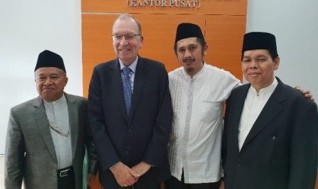 Kuasa Usaha Ad Interim (KUAI) Kedutaan Besar Selandia Baru untuk Indonesia, Roy Ferguson bertemu jajaran MUI