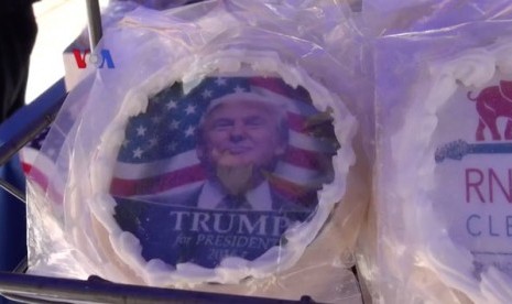 Kue Trump yang dijual di Konvensi Partai Republik