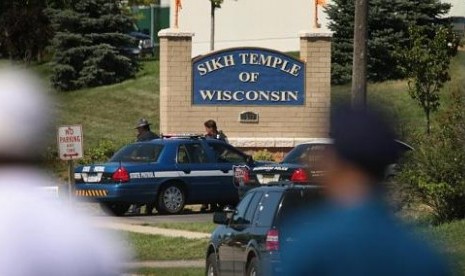 Kuil Sikh di Wisconsin di mana tragedi penembakan yang menewaskan enam orang terjadi