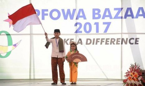 Kuliner dan kerajinan tangan indonesia hadir di PFOWA Annual Charity Bazaar 2017 Pakistan.