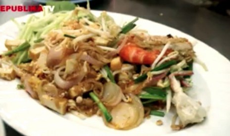 Kuliner kaki lima di Thailand, Phad Thai