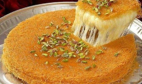 Kota Nablus, Palestina Terkenal karena Kudapan Manisnya. Kunafa, kua khas dari Palestina 