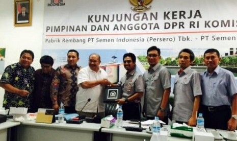 Kunjungan jajaran Komisi VI DPR RI ke Pabrik PT Semen Indonesia di Rembang