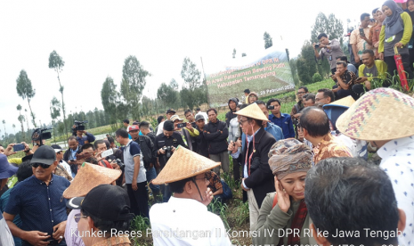 Kunjungan Kerja Komisi IV DPR RI yang didampingi oleh Plt Direktur Sayuran dan Tanaman Obat, Sukarman ke Kabupaten Temanggung, Jumat (28/2.