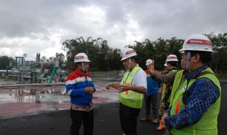 kunjungan Komisi XI ke Pembangkit Listrik Tenaga Panas Bumi (PLTP)  Lahendong, Tomohon, Manado, Jumat (24/3).