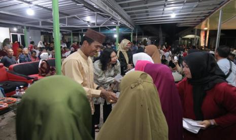 Kunjungan Penjabat (Pj) Gubernur Kepulauan Bangka Belitung (Kep. Babel), Suganda Pandapotan di Desa Sengir, Kamis, (24/5/23)