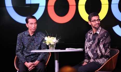 Kunjungan Presiden Joko Widodo ke kantor Google